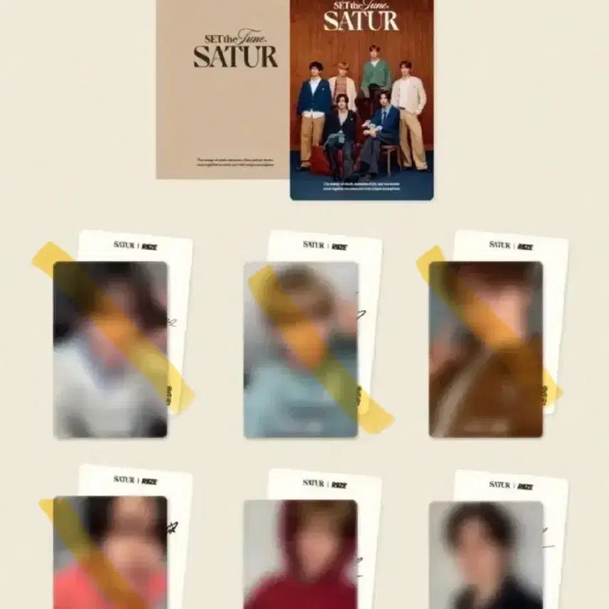 라이즈 Satur 포토카드 소희 찬영 일괄