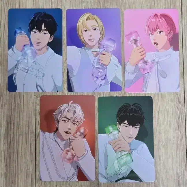 플레이브 응원봉 아뵹 포카