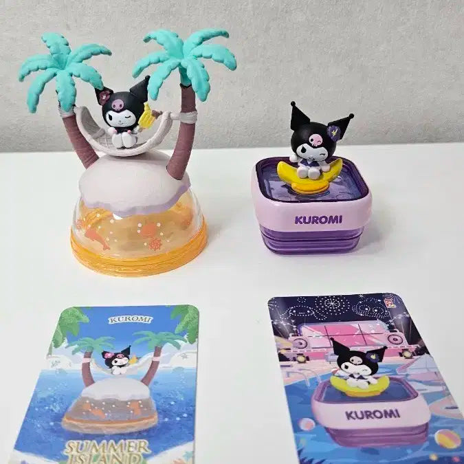 쿠로미 피규어 2종 세트 로 팝니다