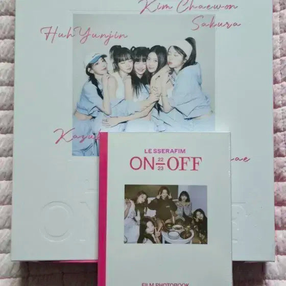 (미개봉)르세라핌 'ON-OFF 22-23' SET