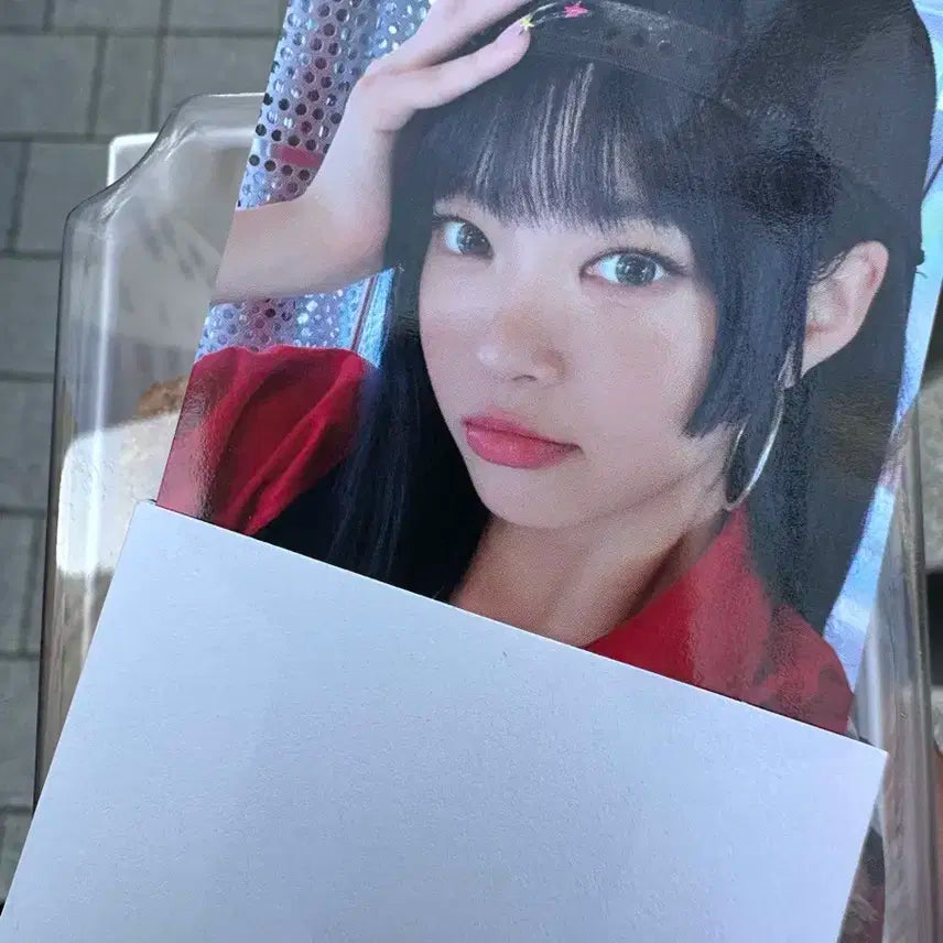 르세라핌 홍은채 공방 포카