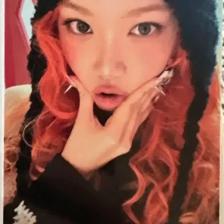 김채원 채원 공방포카 르세라핌 스파게티 wts pcs