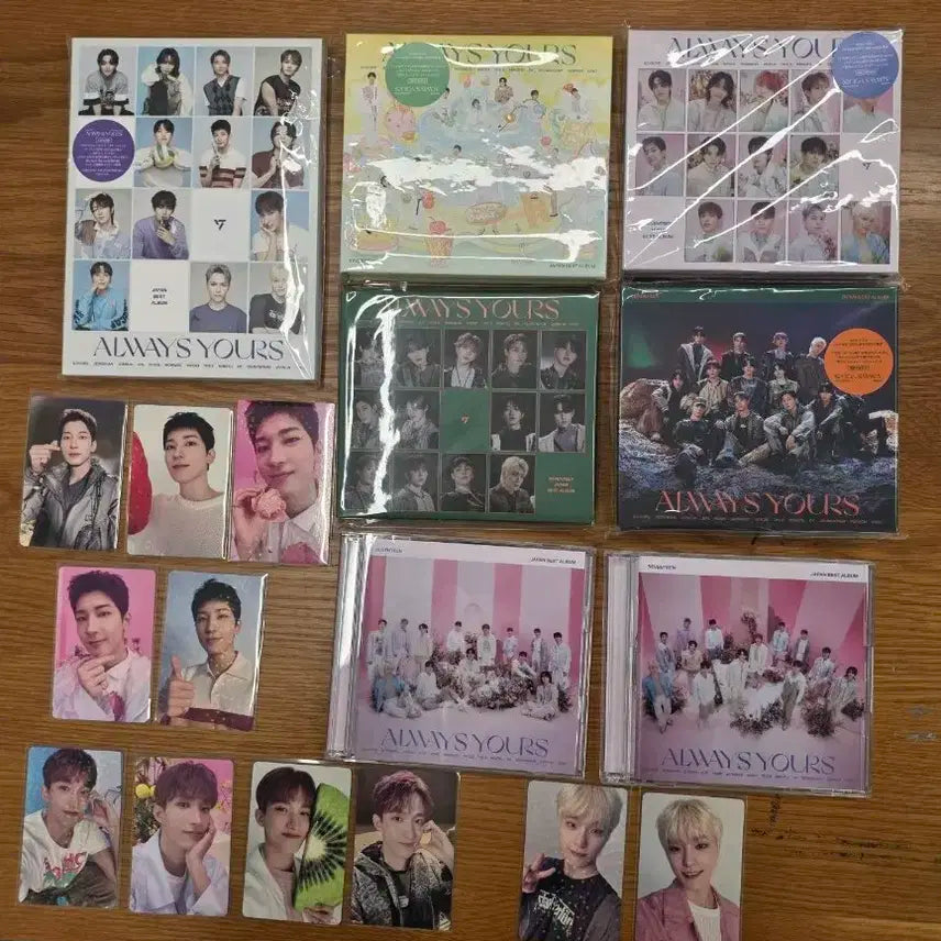 세븐틴 Always Yours 앨범 + 포카 일괄