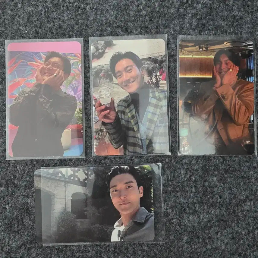 슈퍼주니어 시원 포토카드 4장 일괄