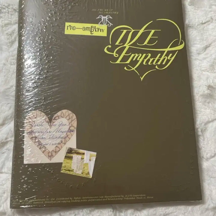 IVE 아이브 I'VE EMPATHY 앨범 미개봉 양도판매비공굿포카에스파