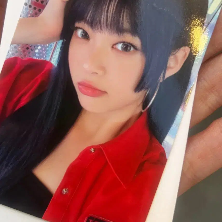 르세라핌 홍은채 공방 포카