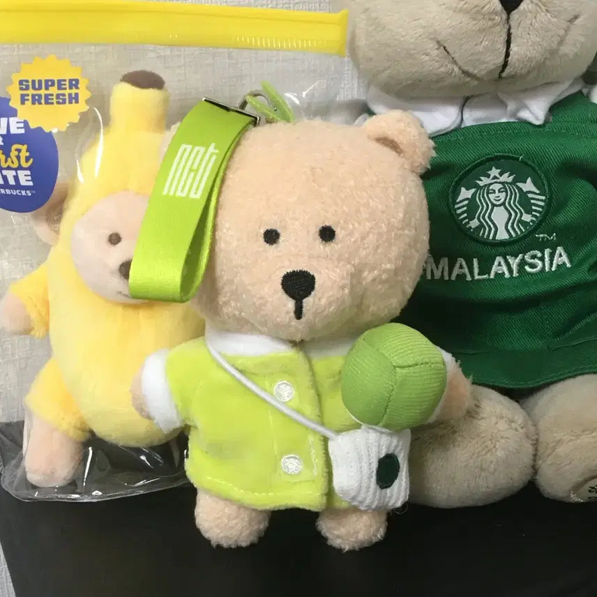 NCT X 스타벅스 베어리스타 키링