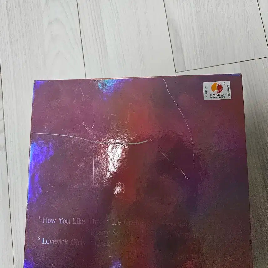 블랙핑크 The Album 앨범 홀로그램