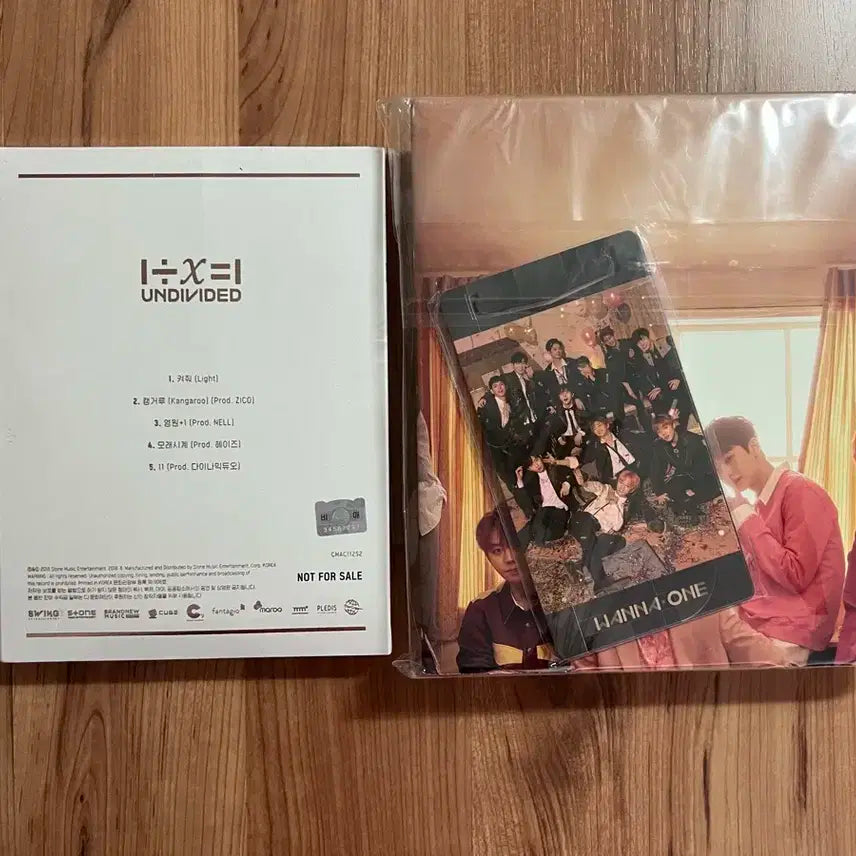 워너원 비매앨범 홍보용 미개봉 강다니엘 wannaone