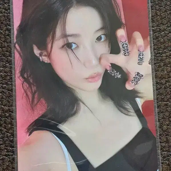 르세라핌 카즈하 스파게티 2주차 공방포카