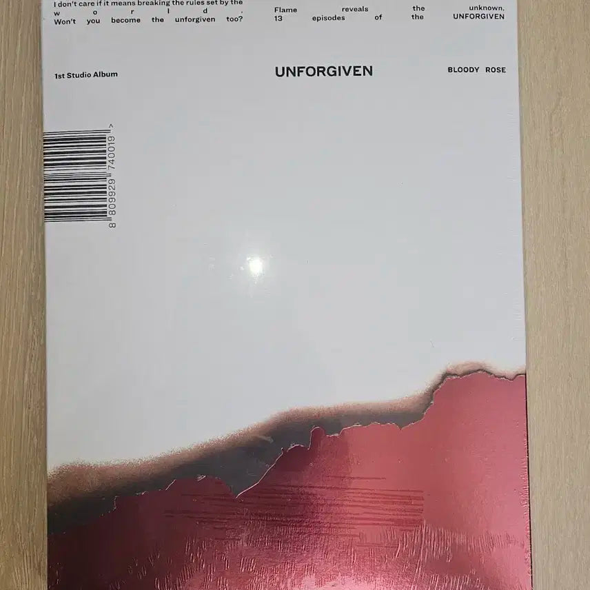 르세라핌 UNFORGIVEN 미개봉 앨범 (BLOODY ROSE)