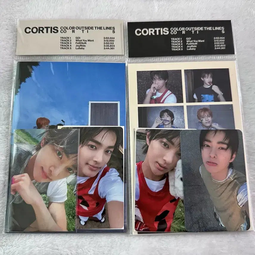 코르티스 위버스반 개봉 앨범 AB버전 건호 위버스재팬 블드미 포카 세트