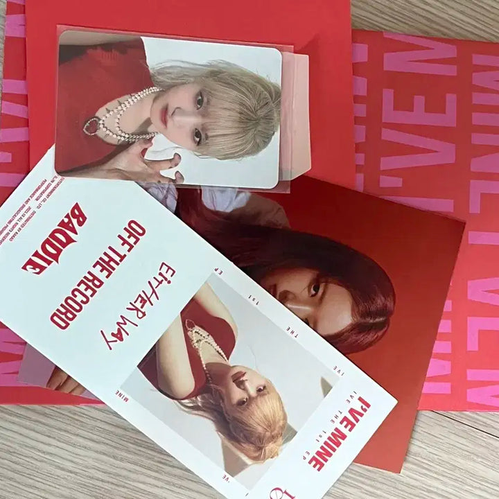 아이브 앨범 아이브 리즈 포카 레이 엽서 리즈 스티커 (급처!)