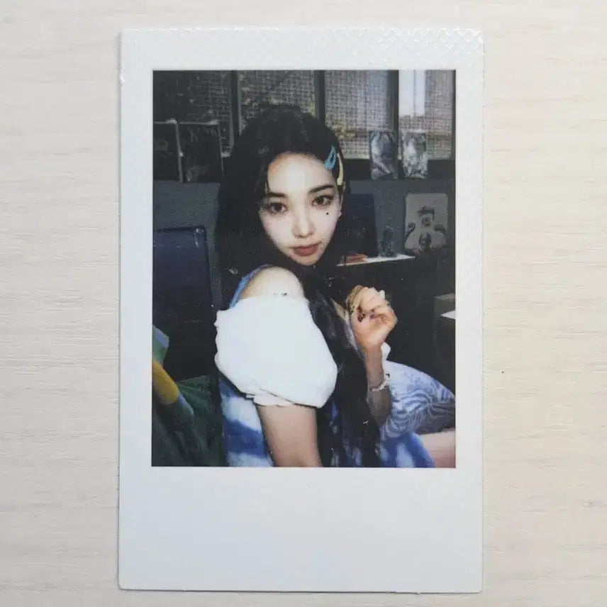 에스파 걸스 카리나 폴라로이드 포카