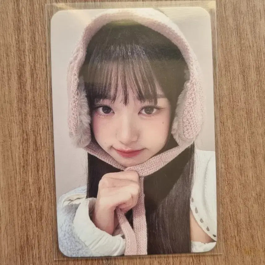 아이브 장원영 귀도리 포카 판매합니다