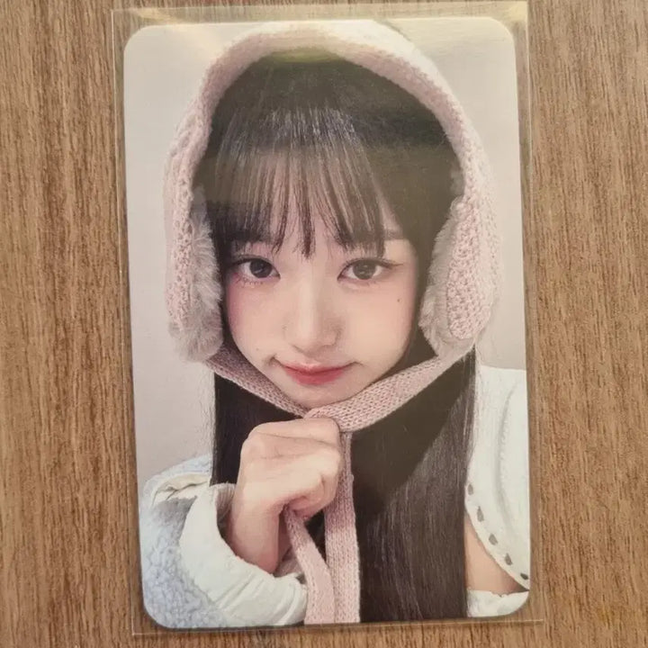 아이브 장원영 귀도리 포카 판매합니다