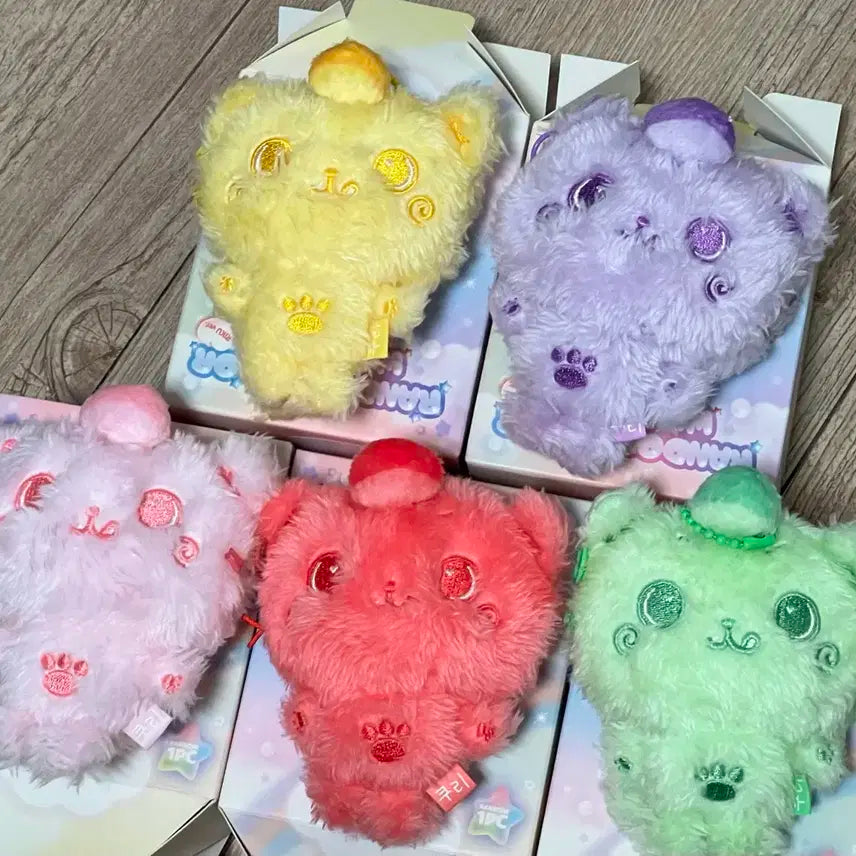 (택배비 무료) 컬러돌 컬러 위시돌 쿠리 핑크 노랑 보라 초록 빨강