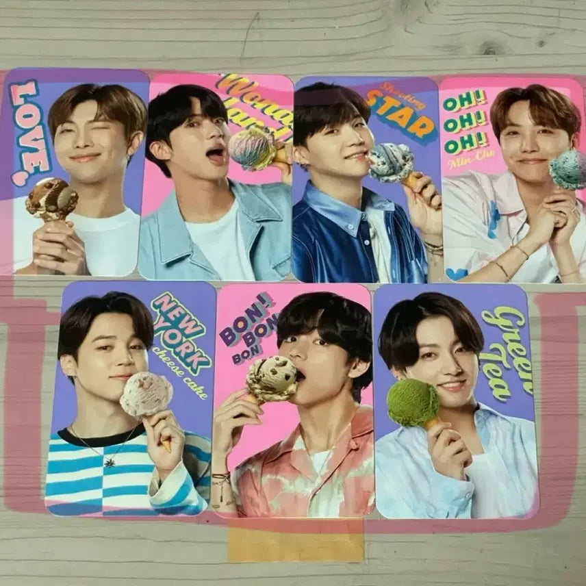 방탄소년단 포카 일괄 판매