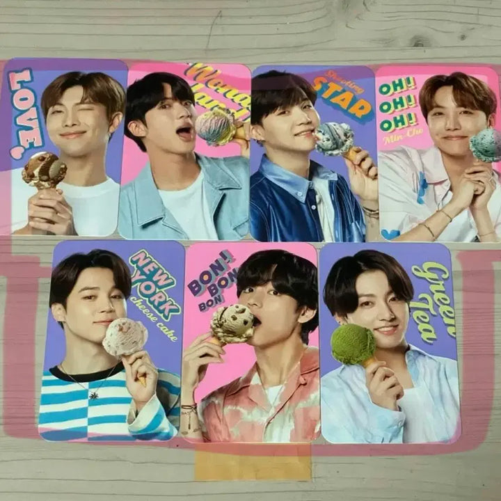 방탄소년단 포카 일괄 판매