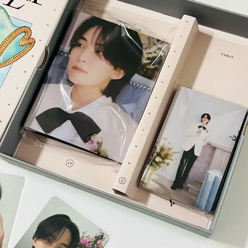 세븐틴 FML 캐럿반 정한 포카 바인더 세트