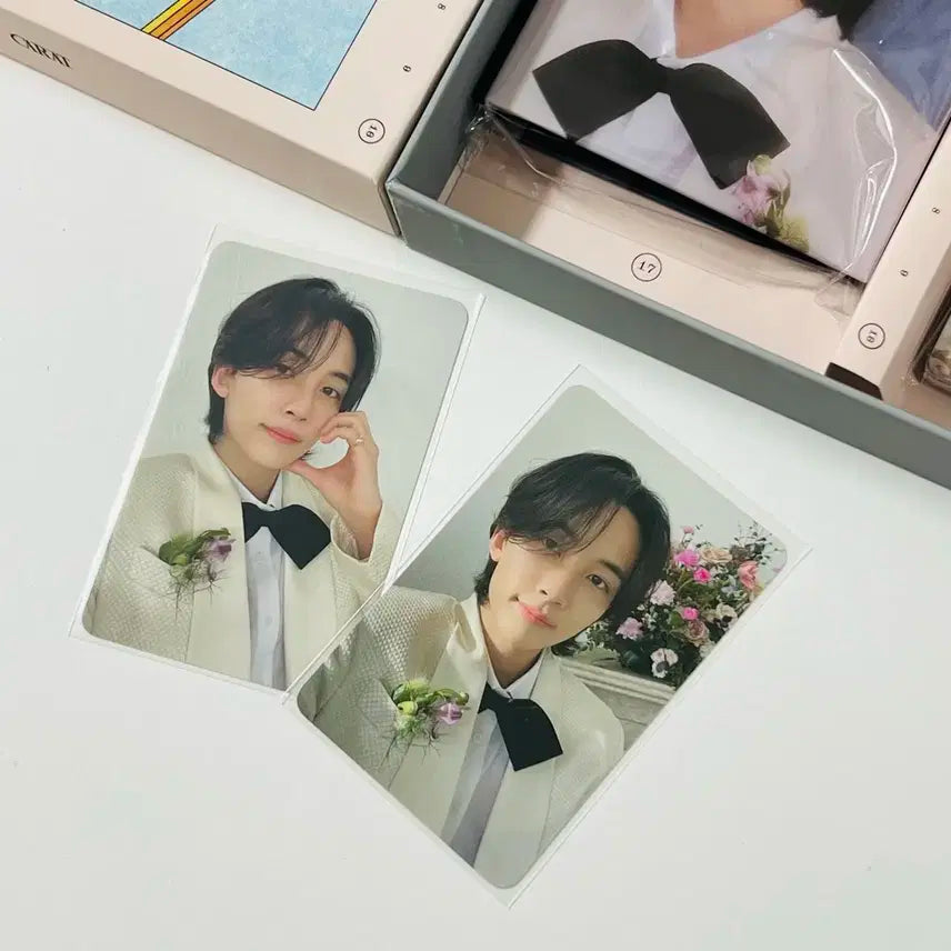 세븐틴 FML 캐럿반 정한 포카 바인더 세트