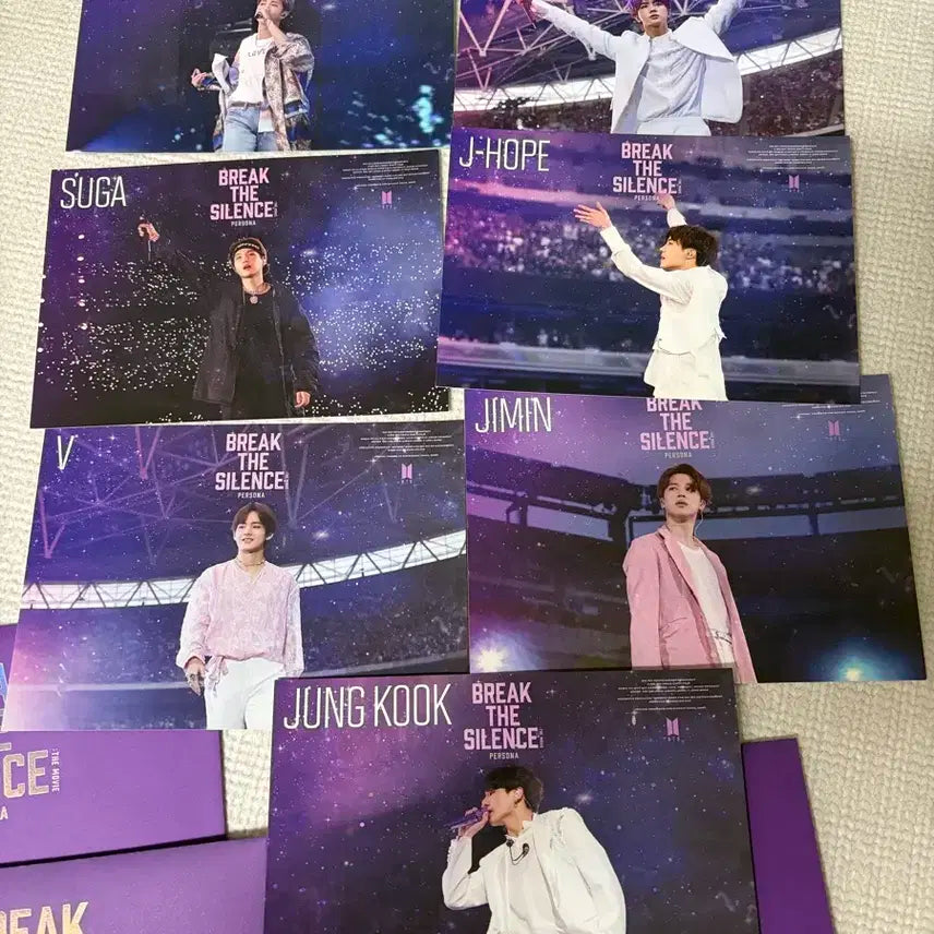 방탄소년단 브레이크더사일런스 포토세트