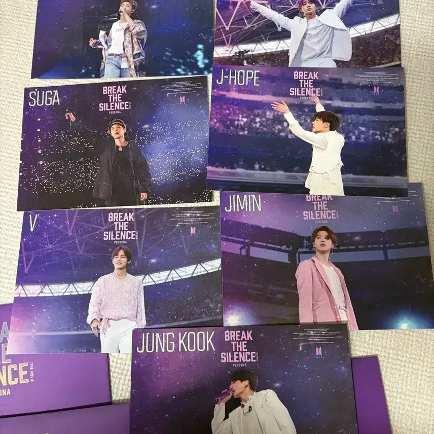 방탄소년단 브레이크더사일런스 포토세트