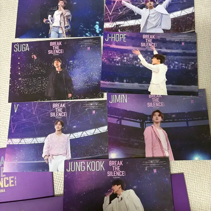 방탄소년단 브레이크더사일런스 포토세트