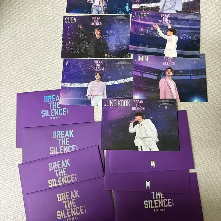 방탄소년단 브레이크더사일런스 포토세트