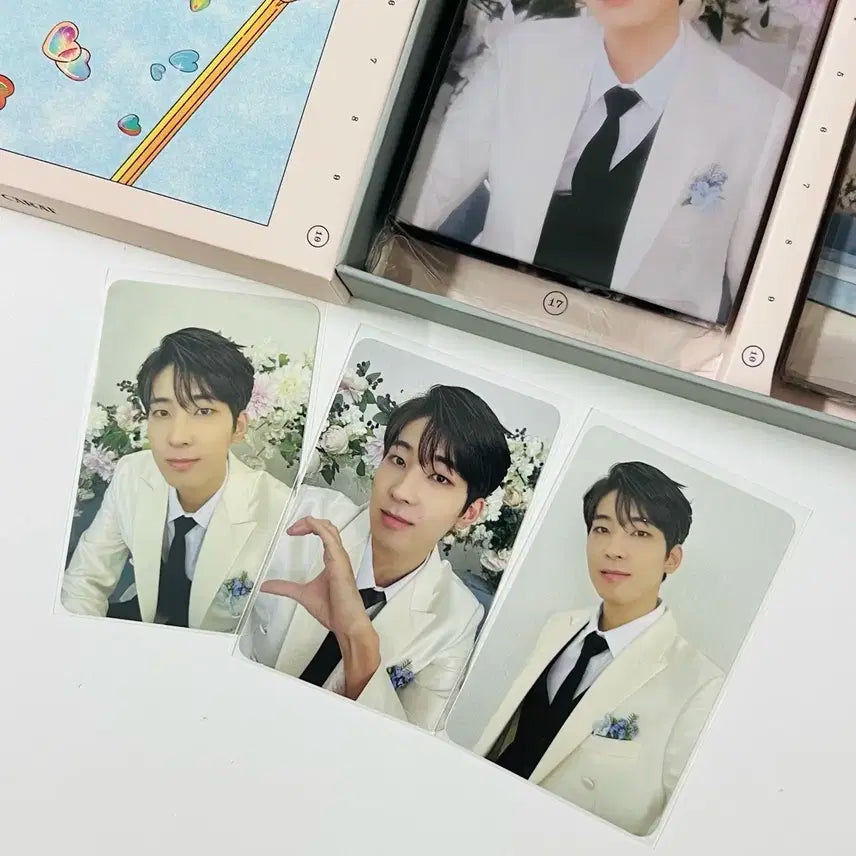 세븐틴 FML 캐럿반 원우 포카 바인더 세트