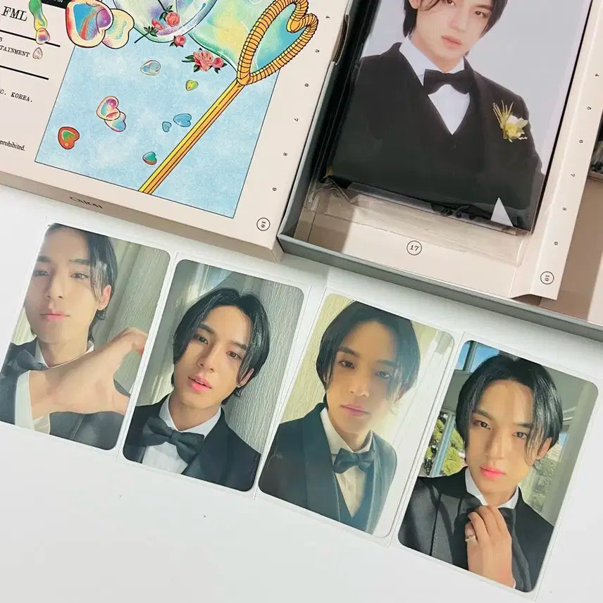 세븐틴 FML 캐럿반 민규 포카 바인더 세트