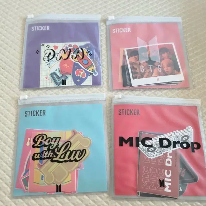 방탄소년단 BTS 팝업스토어 스티커 일괄