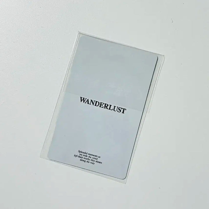 [미개봉] 세븐틴 정한 포토북 Wanderlust 원더러스트 포카