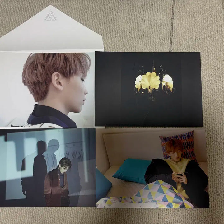 세븐틴 정한 엽서세트 고맙다