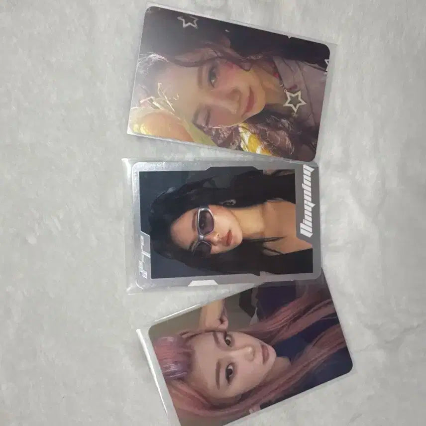 지젤,닝닝 위플레시.   아마겟돈 포카