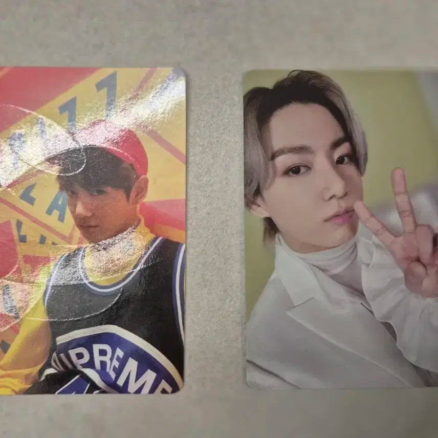 정국 공식굿즈 포카