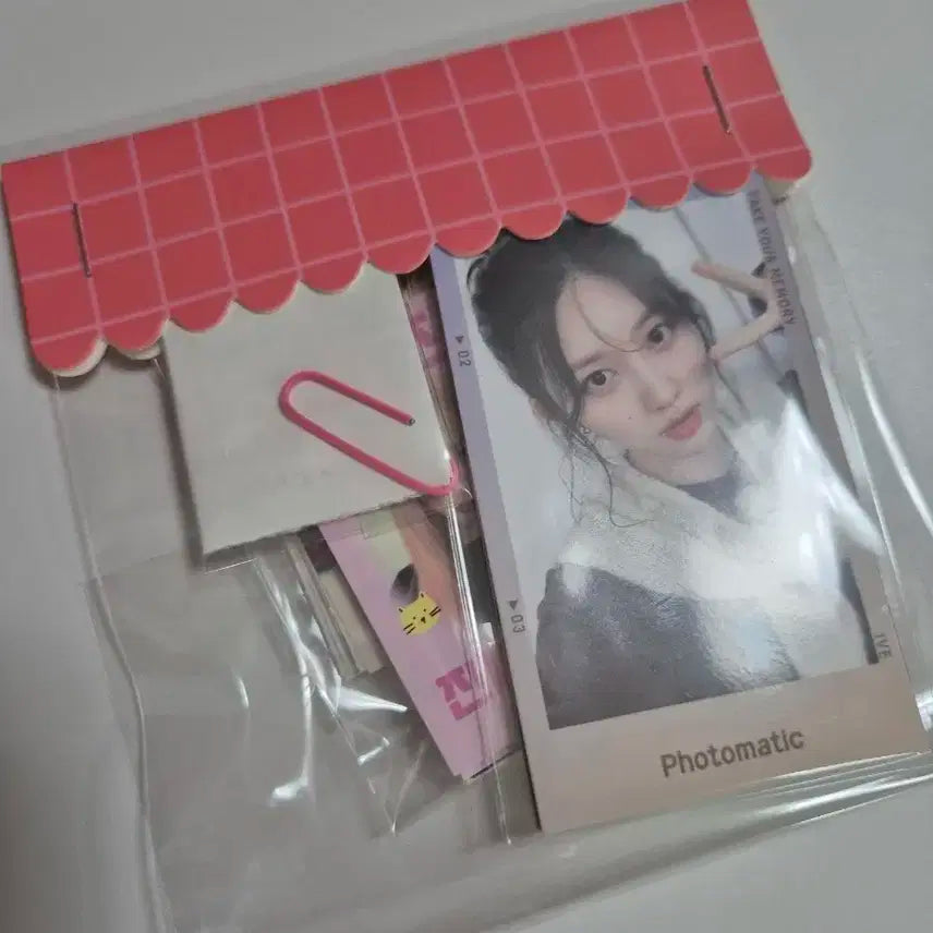 아이브 포토매틱 + 증명사진 굿즈