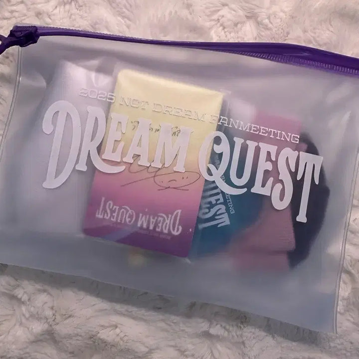 엔시티드림 드림퀘스트 팬미팅 파우치