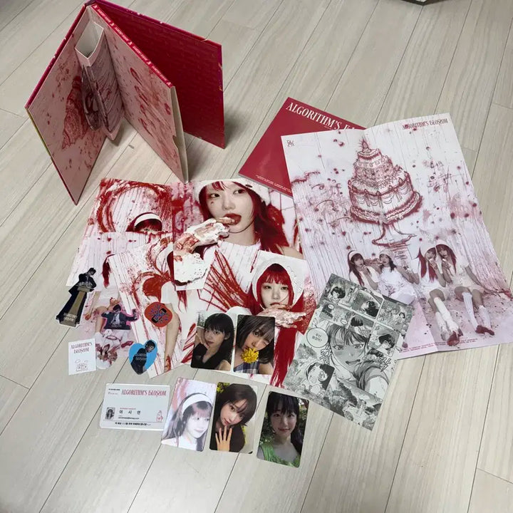 Qwer 알고리즘 블라썸 앨범 포카 포함 개봉만함