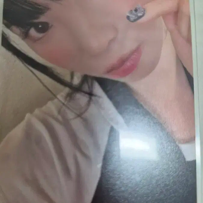 르세라핌 김채원 언포기븐 파워스테이션 포카