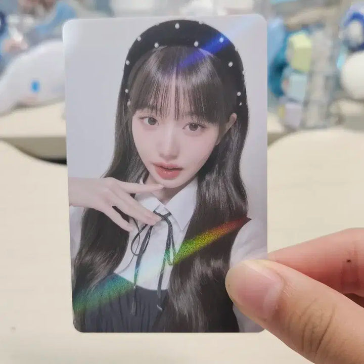 아이브 원영 파파존스 6차 포토카드