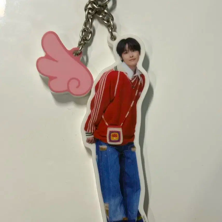 엔시티위시 리쿠 로그인 일투 일본투어 날개 키링 일본 엠디