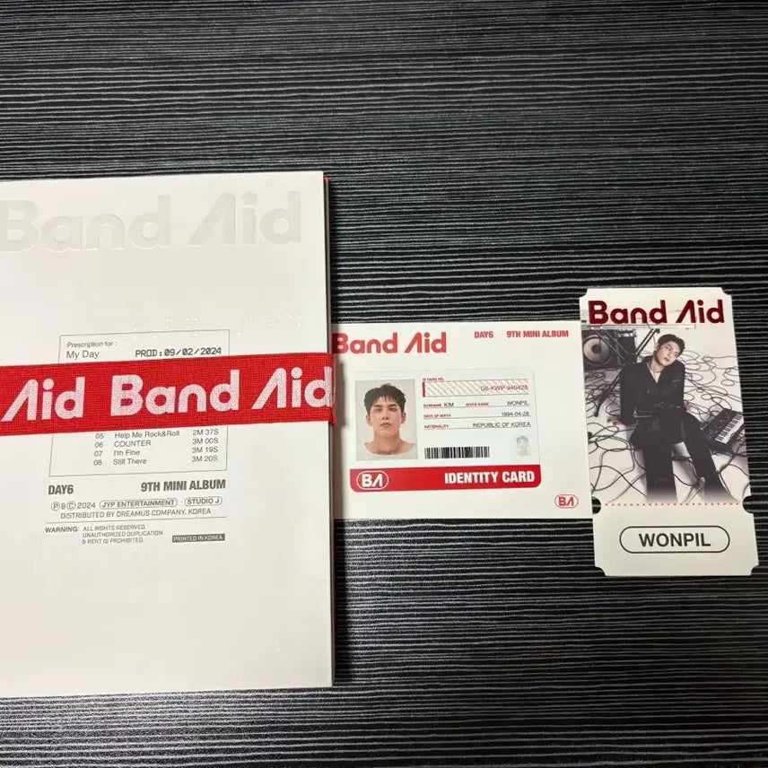 데이식스 밴드에이드 앨범