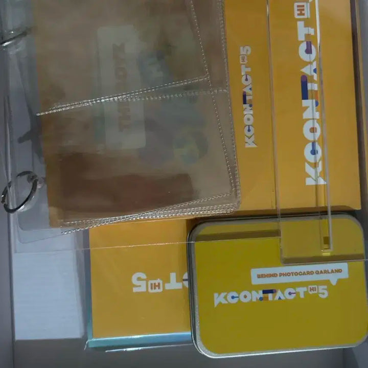 더보이즈 영훈 싸인 KCONTACT5 MD 케이콘