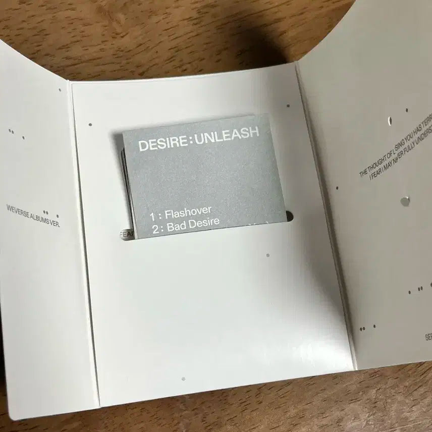 엔하이픈 디자이어 언리쉬 위버스반 포카 양도