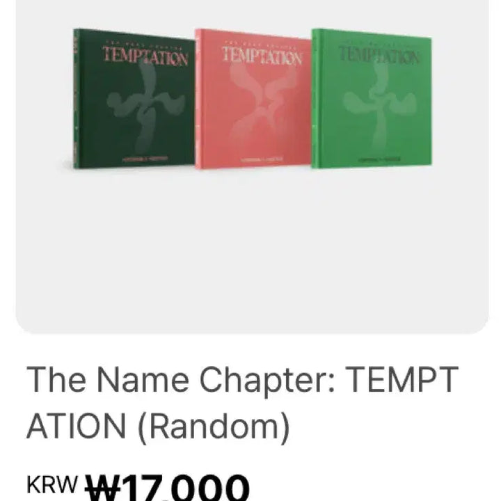 급처)투바투 Temptation