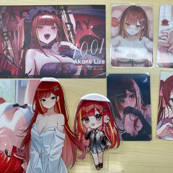 스텔라이브 아카네 리제 굿즈 일괄