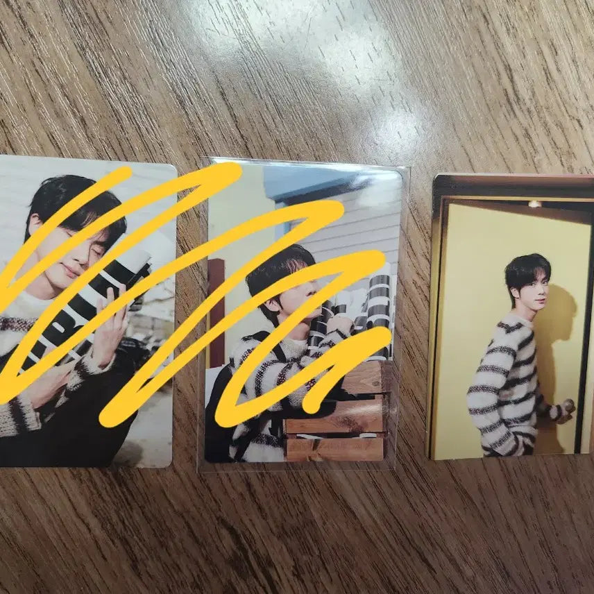 방탄소년단 런석진 포토카드 6번