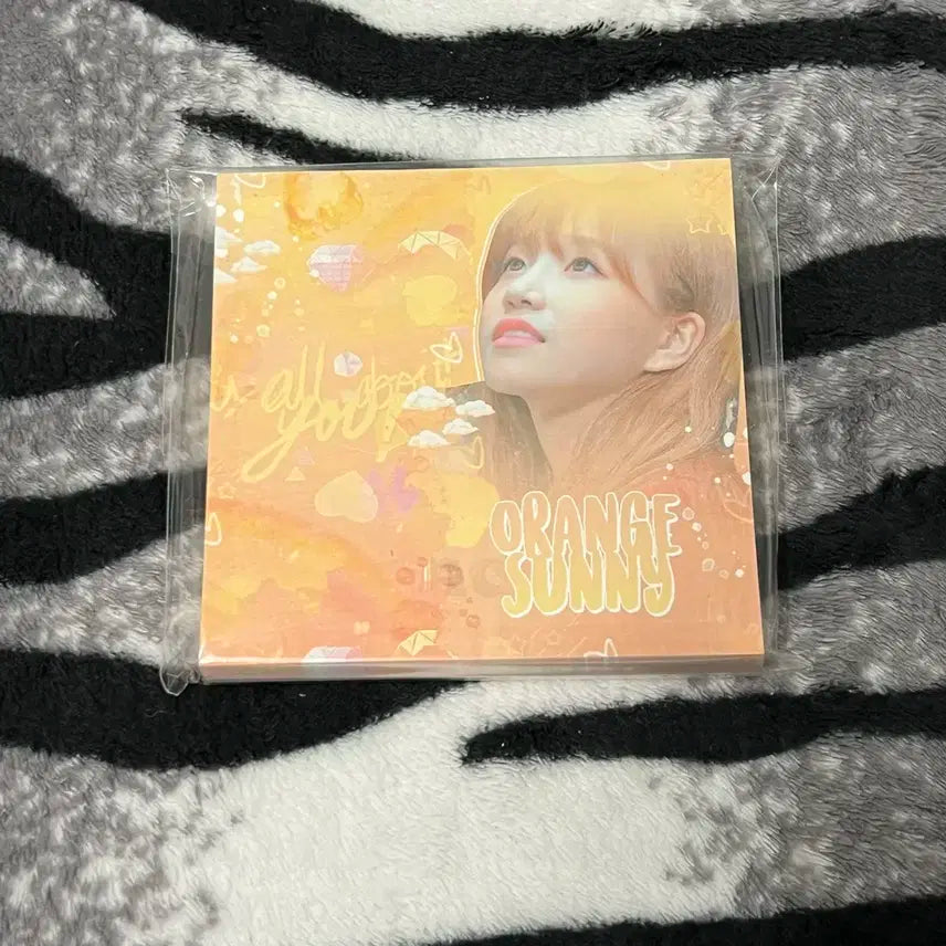 아이즈원 조유리 유리 비공굿 떡메모지 메모지