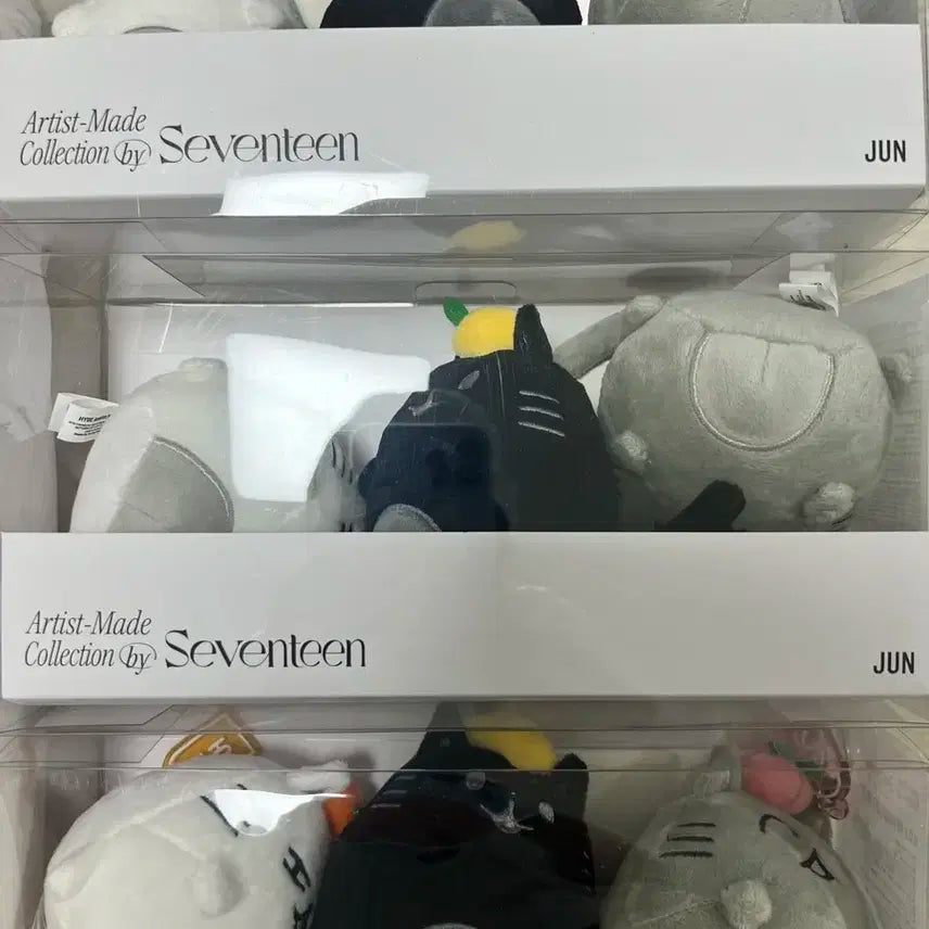 세븐틴 준 문준휘 열닫잠 인형 키링 세트 (미개봉)